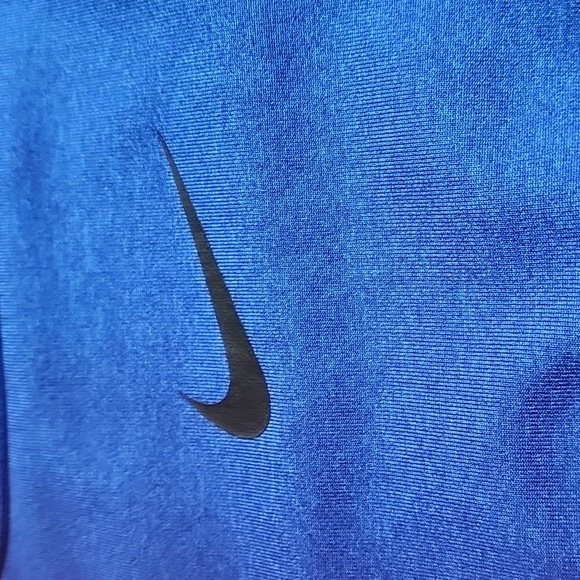 Nike Women's Dri-Fit Sports Bra Navy Blue Black Swish Size Medium - Picture 4 of 5